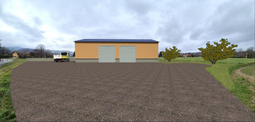 Insertion du projet sur site Insertion du projet sur site